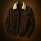 Sergio Shearling-Collar Jacket