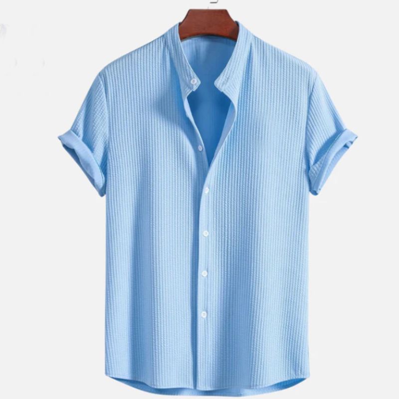 Beatriz Band Collar Shirt