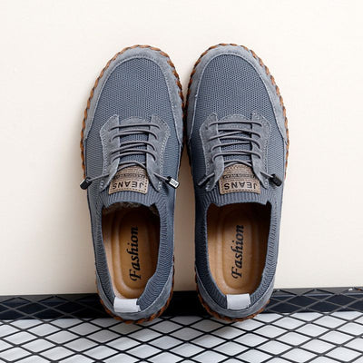 Mateo Knit Lace-Up Shoes