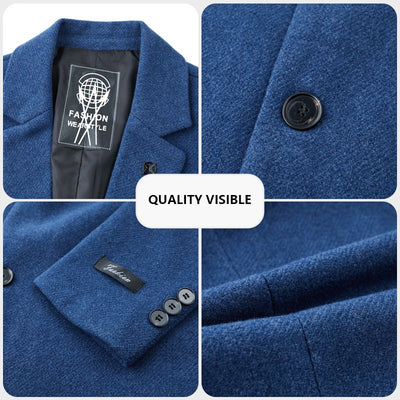 Pascal Wool Herringbone Coat
