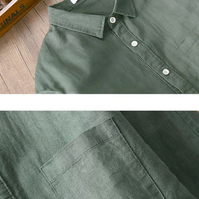 Elliot Cotton-Linen Shirt