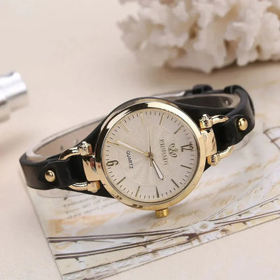 Cleo Gold-Tone Quartz Watch
