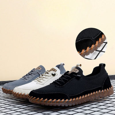 Mateo Knit Lace-Up Shoes