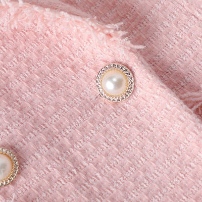 Clarisse Tweed Pearl Blazer