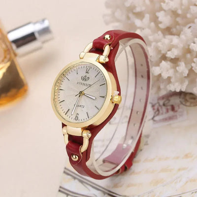 Cleo Gold-Tone Quartz Watch