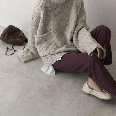 Mira Knit Oversized Sweater