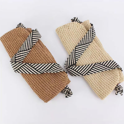 Mireille Woven Shoulder Bag