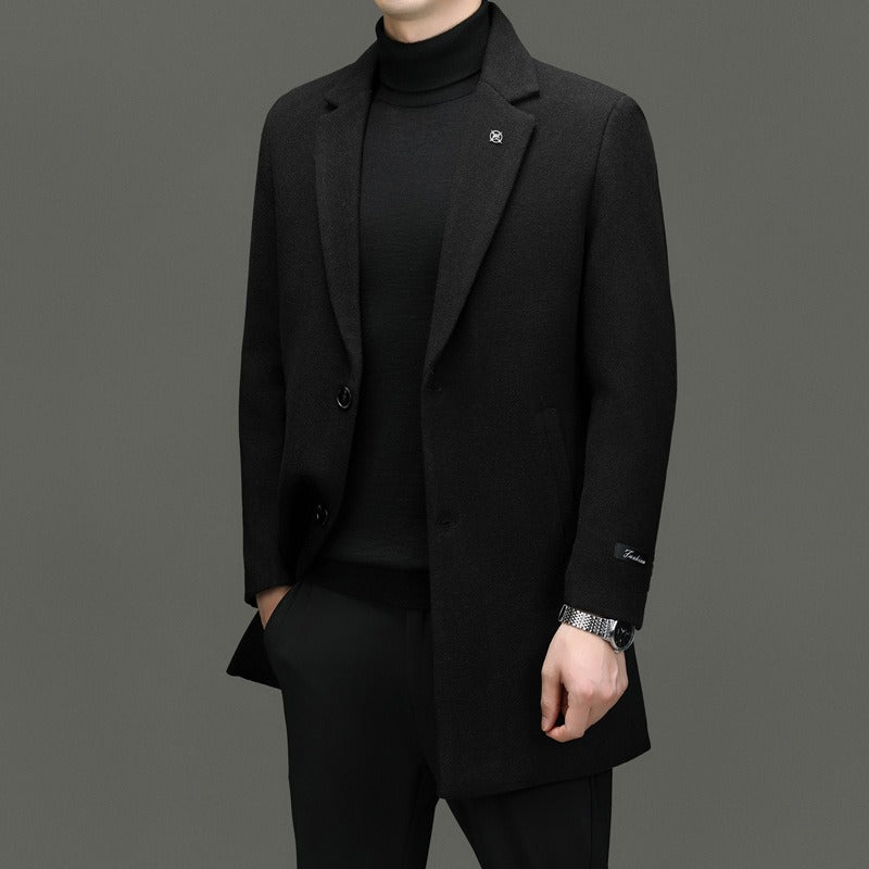 Pascal Wool Herringbone Coat