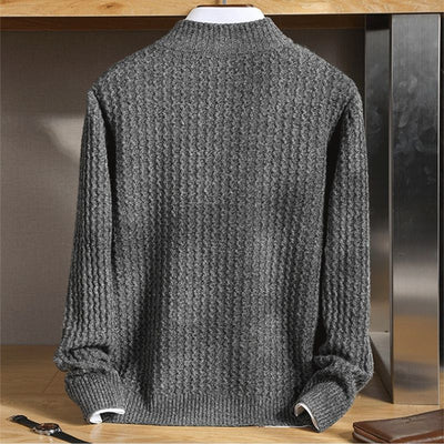 Antonio Cashmere Zip Cardigan