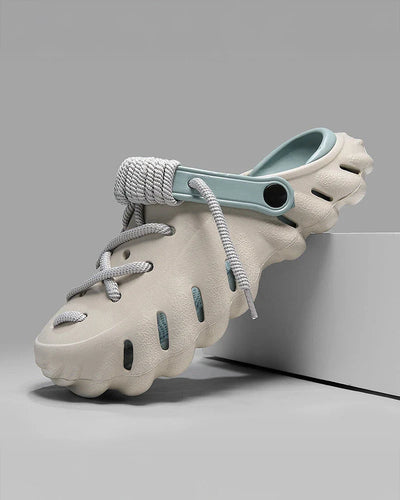ZENO LACED CLOGS