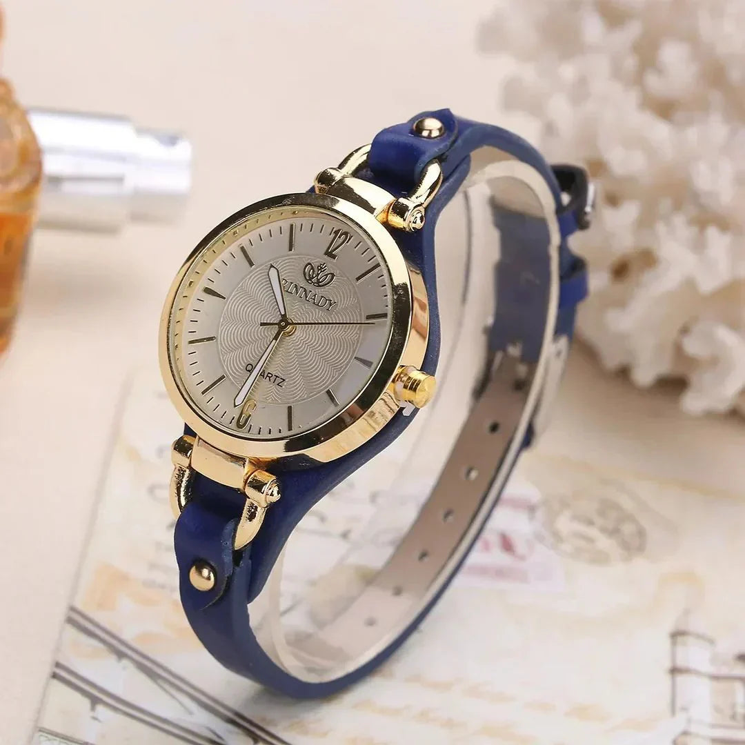 Cleo Gold-Tone Quartz Watch