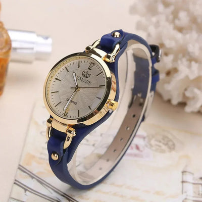 Cleo Gold-Tone Quartz Watch