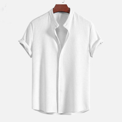 Beatriz Band Collar Shirt