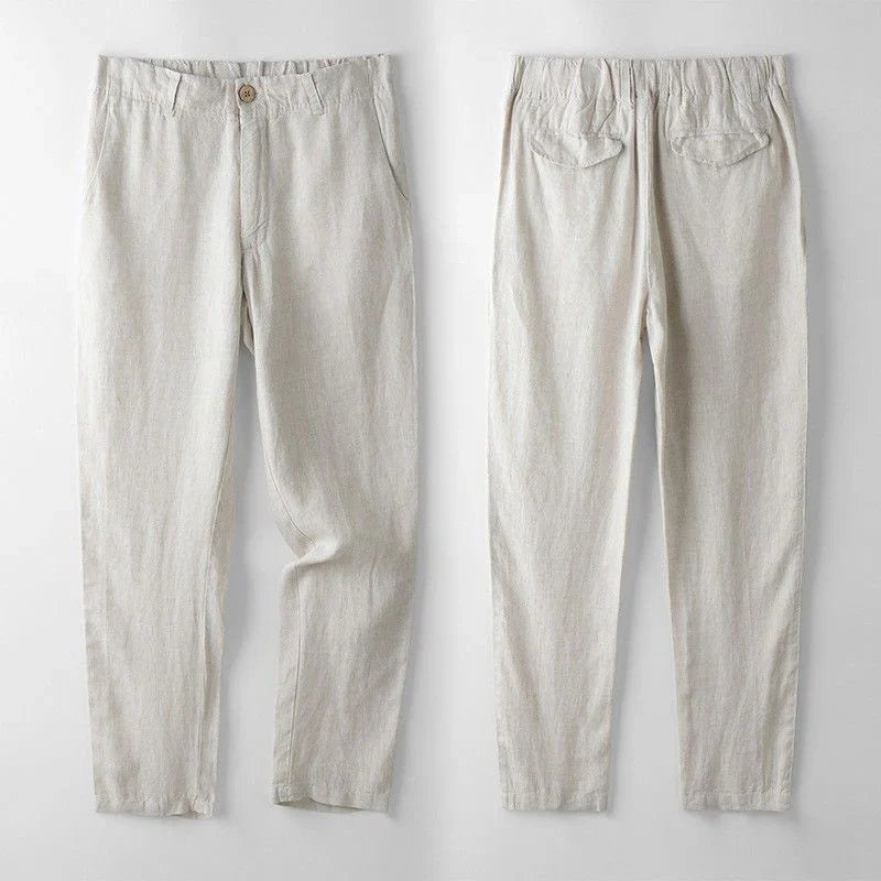 Bastian Linen Blend Suit Set
