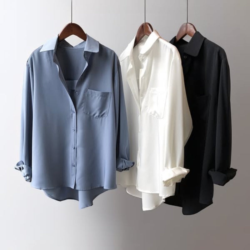 Lucia Silk Blouse