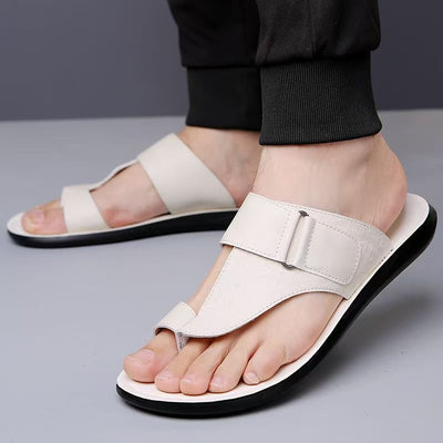 Alonzo Leather Toe-Loop Sandals