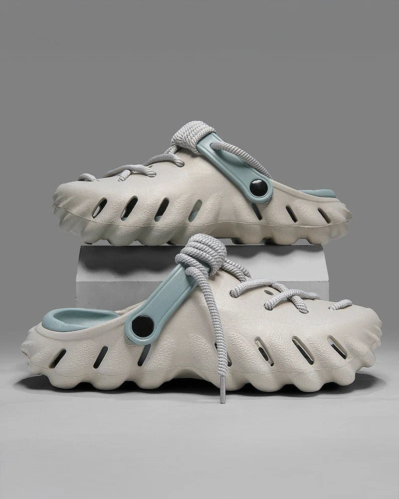 ZENO LACED CLOGS