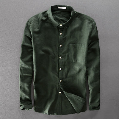 Elliot Cotton-Linen Shirt
