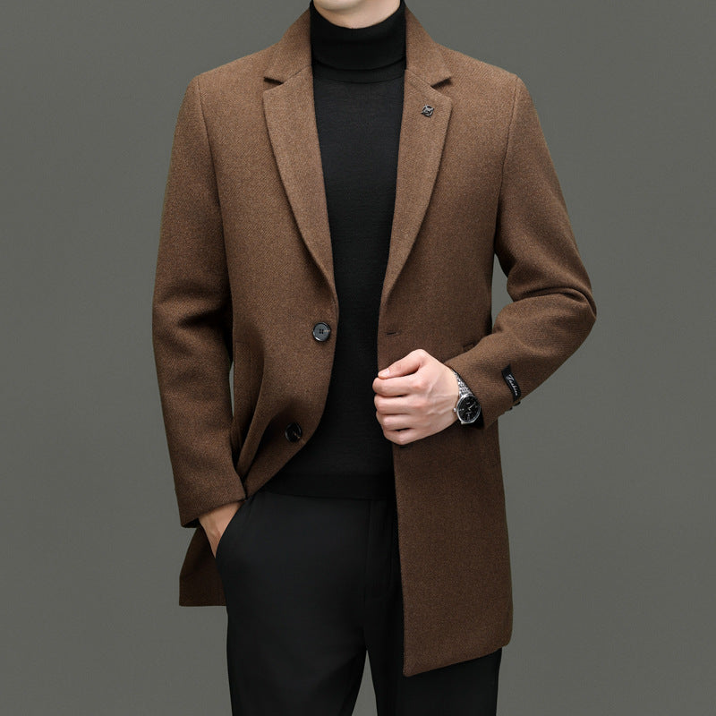 Pascal Wool Herringbone Coat