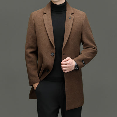 Pascal Wool Herringbone Coat