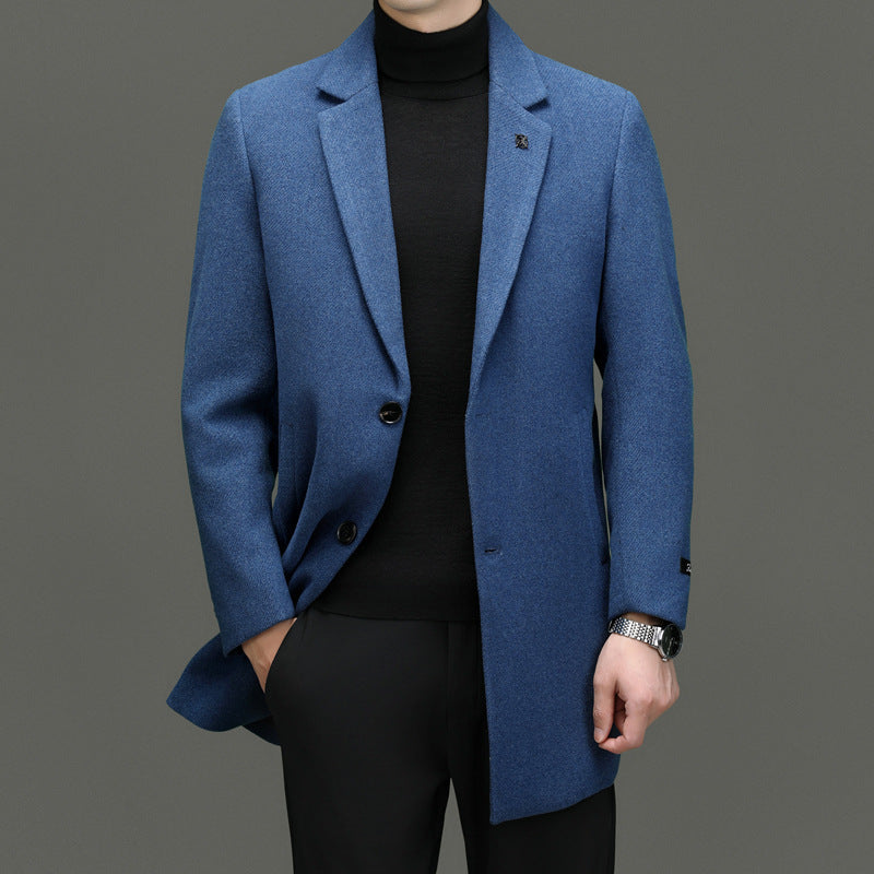 Pascal Wool Herringbone Coat
