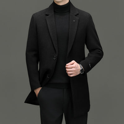 Pascal Wool Herringbone Coat