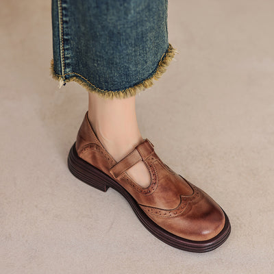 Celine Leather Buckle Loafers