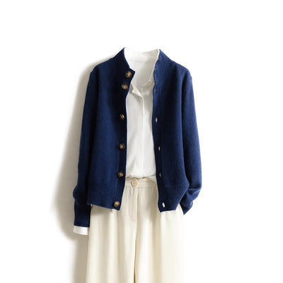 Anais Wool Button Cardigan
