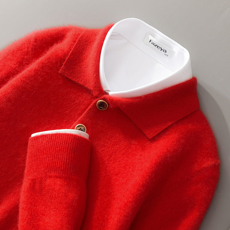 Gianni Lightweight Cashmere Polo