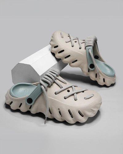ZENO LACED CLOGS