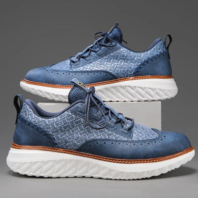 Lancaster Wingtip Leather Sneakers