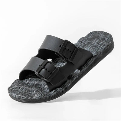 Van Belmont Ortophedic Leather Slippers