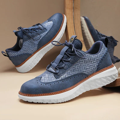 Lancaster Wingtip Leather Sneakers
