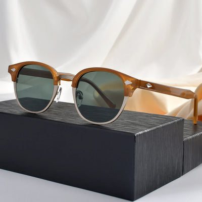 Cosimo Signature Semi-Rimless Sunglasses