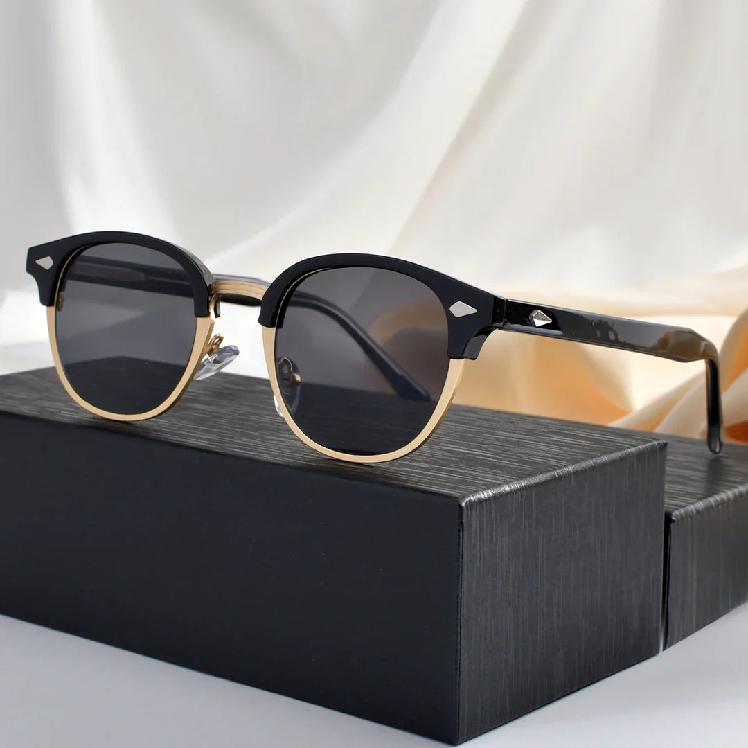 Cosimo Signature Semi-Rimless Sunglasses
