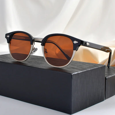 Cosimo Signature Semi-Rimless Sunglasses