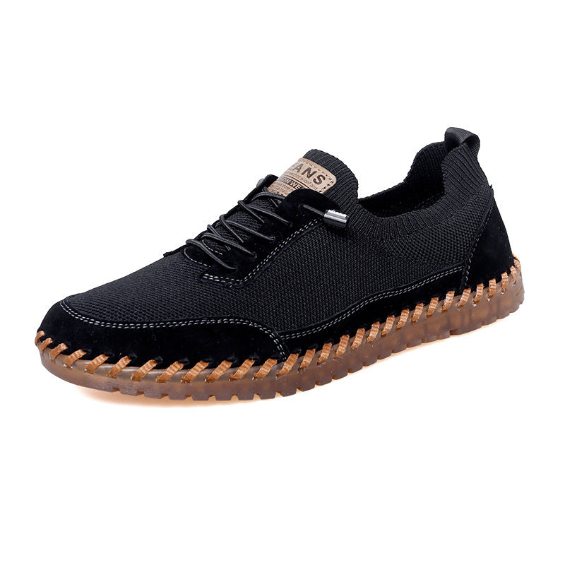 Mateo Knit Lace-Up Shoes