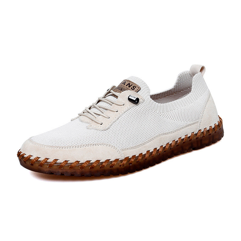 Mateo Knit Lace-Up Shoes