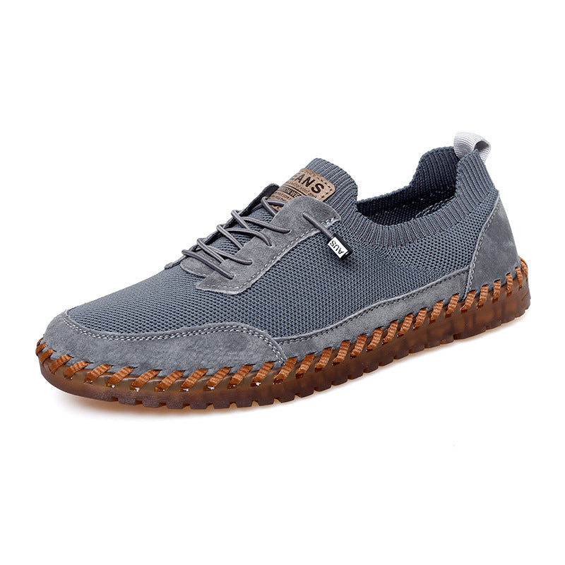 Mateo Knit Lace-Up Shoes
