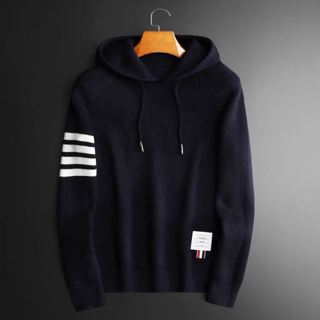 Rafael Wool-Blend Knit Hoodie
