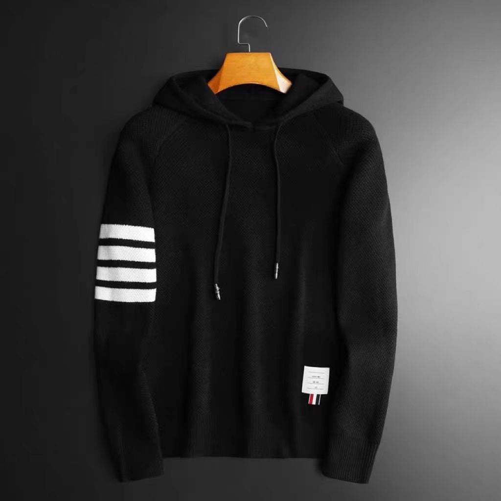 Rafael Wool-Blend Knit Hoodie