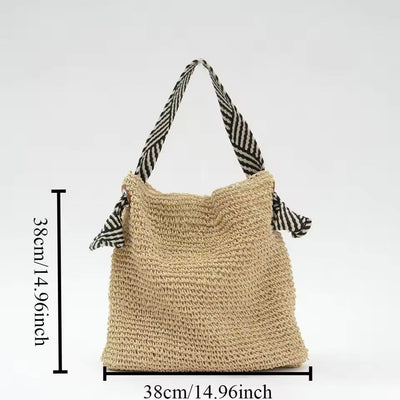 Mireille Woven Shoulder Bag