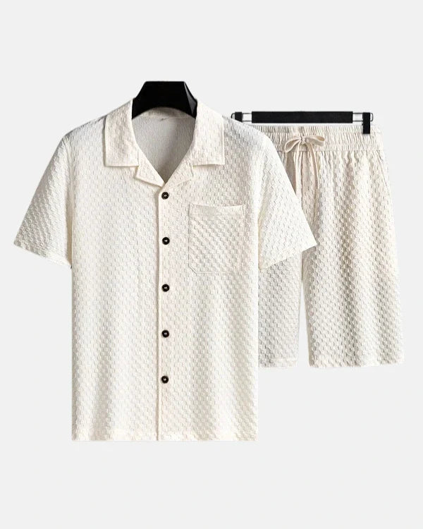 Thiago Waffle Cotton Set