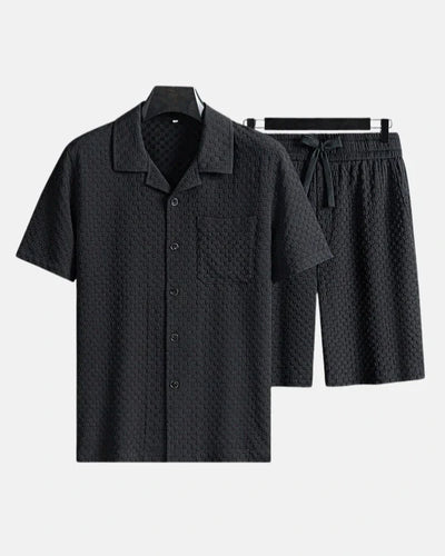Thiago Waffle Cotton Set