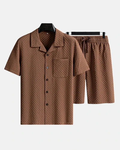 Thiago Waffle Cotton Set