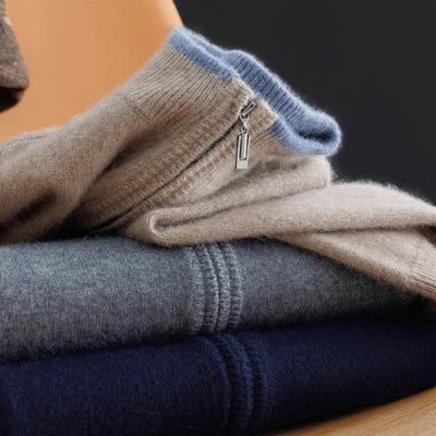 Clément Zip Cashmere Sweater