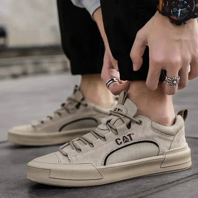 Carter Leather Mesh Sneakers