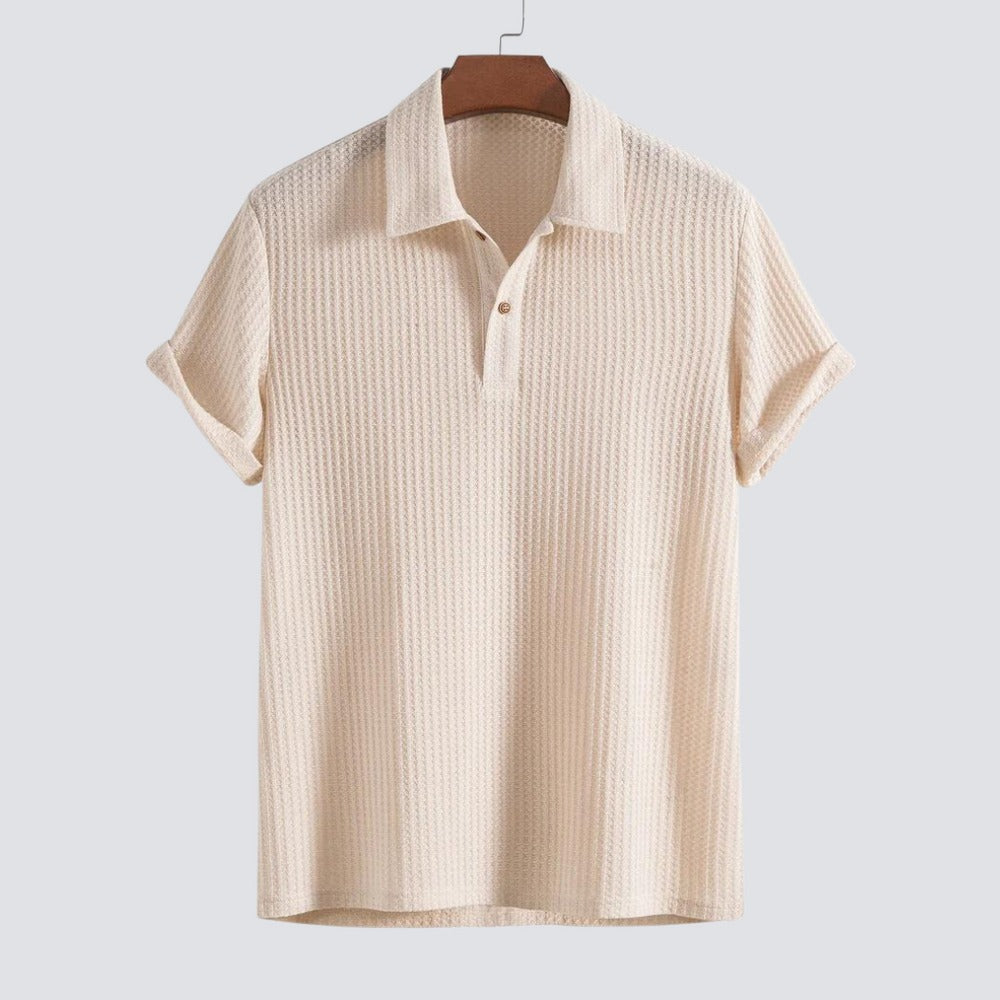 Paloma Waffle Knit Polo