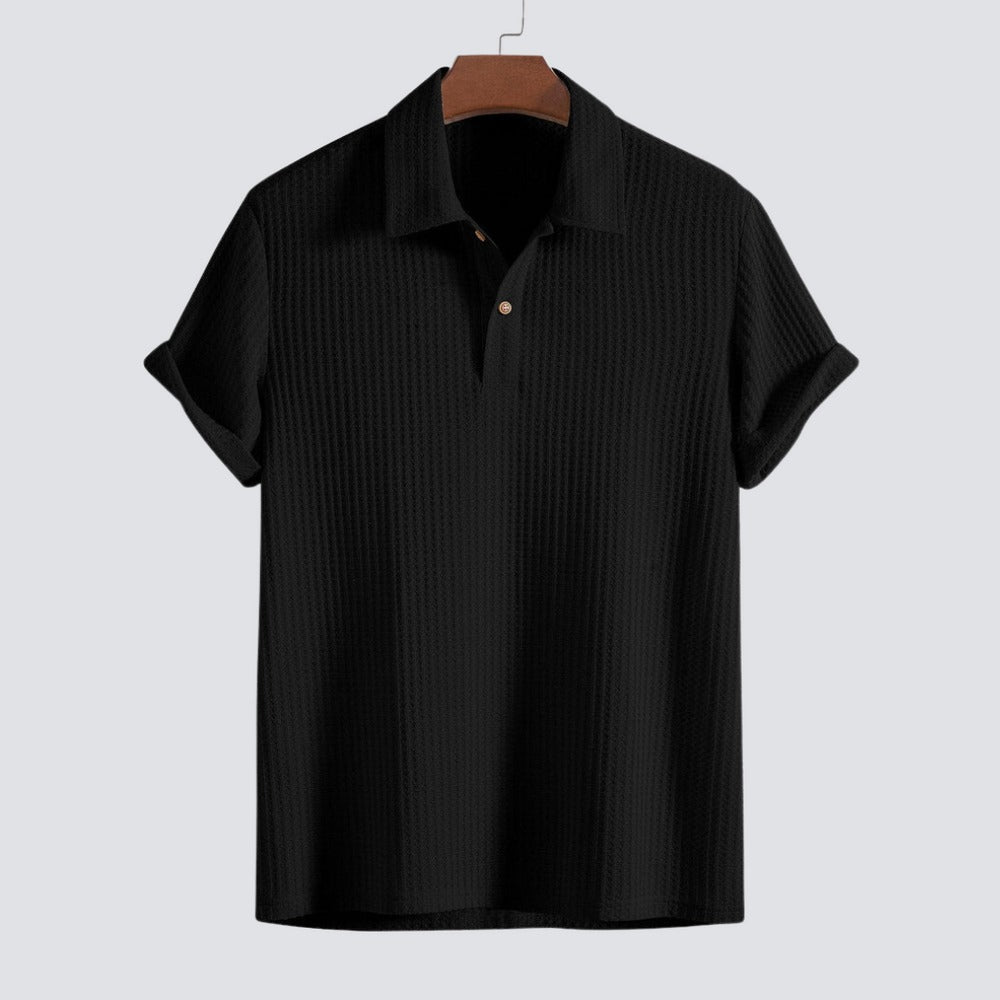 Paloma Waffle Knit Polo