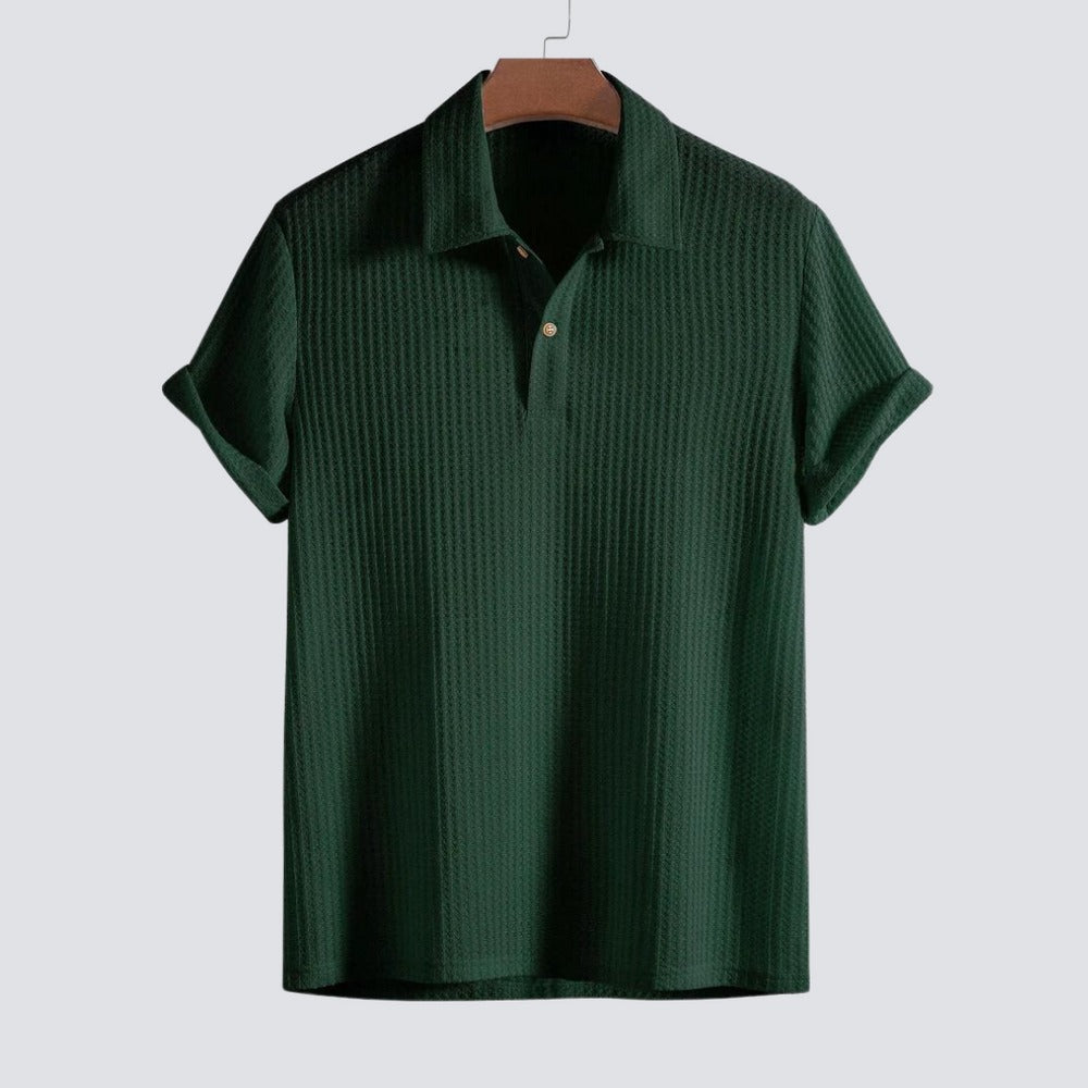 Paloma Waffle Knit Polo